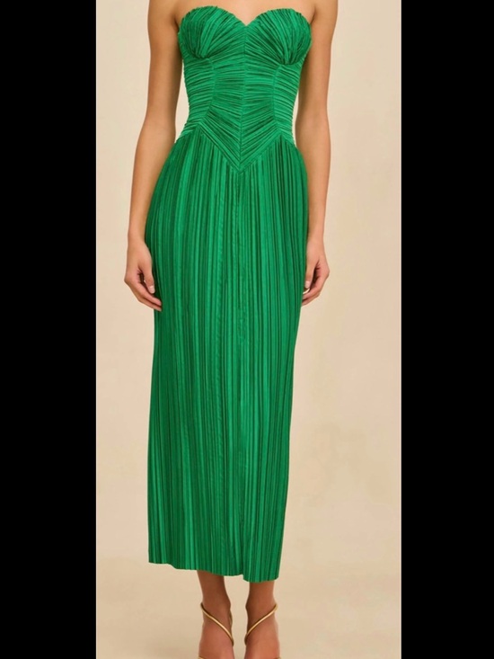 Cult Gaia Dresses & Skirts - Cult Gaia Ashika Gown Malachite